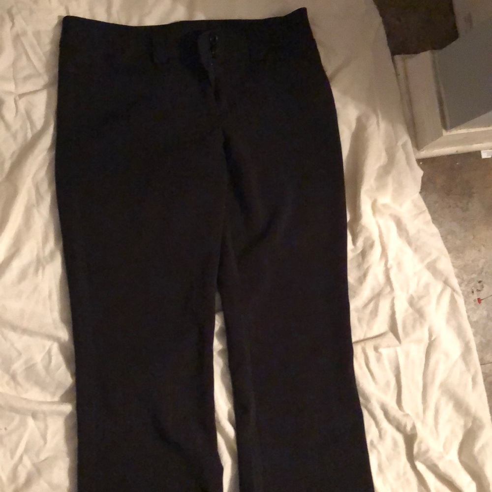 Black slacks